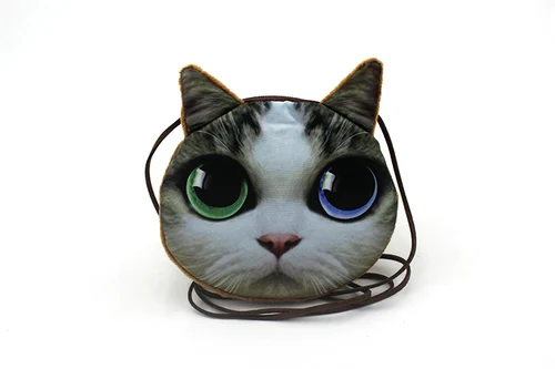 3D Собака Кошка Цифровая печать маленькая сумка для отдыха детская Наплечная Сумка детский рюкзак Детский рюкзак для мальчиков и девочек Детские декоративные сумки - Цвет: 5