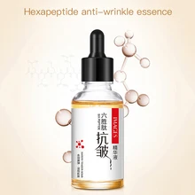 30 мл шесть пептидов эссенция сыворотка осветляет нежность кожи стойкий против морщин против старения уход за кожей лица эссенция