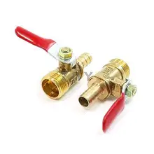 3/8PT наружная резьба до 8,5 мм штанга фитинг Рычаг Ручка шаровой клапан пара