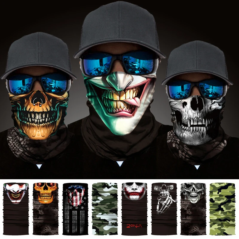 SMEHCF - Bandeau, Bandana, Cagoule, Demi-masque, Bouclier