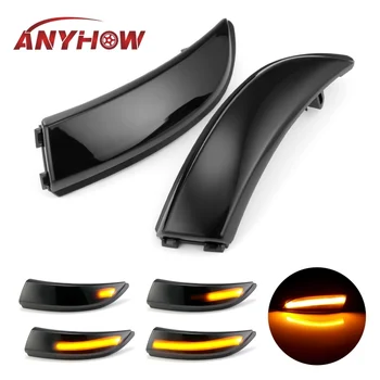 

2pcs Flowing Turn Signal Light LED Side Wing Rearview Mirror Dynamic Indicator Blinker Repeater Light for Ford Fiesta 08-17