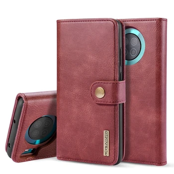 

DG.Ming Leather Card Magnetic Phone Cases for Huawei Mate 10 Mate 20 Lite Mate 20 Pro Mate 30 Lite Phone Cover
