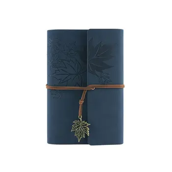

Leather Writing Journal Notebook Classic Spiral Bound Notebook Refillable Diary
