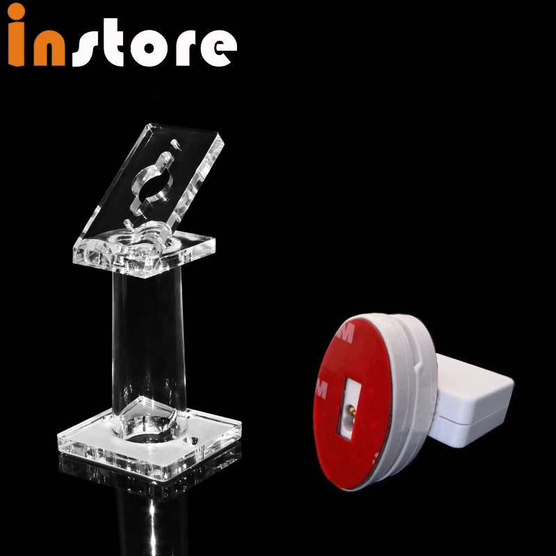 10 Pcs Plastic Anti-Theft Pull Box Security Display Retractable Stand
