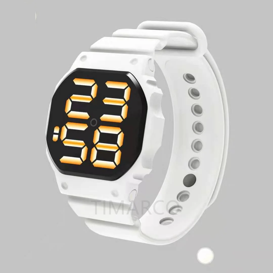 2021 Men's Watch LED Digital Watch for Men Women Sports Army Military Wristwatches Simple Silicone Electronic Cock Reloj Hombre