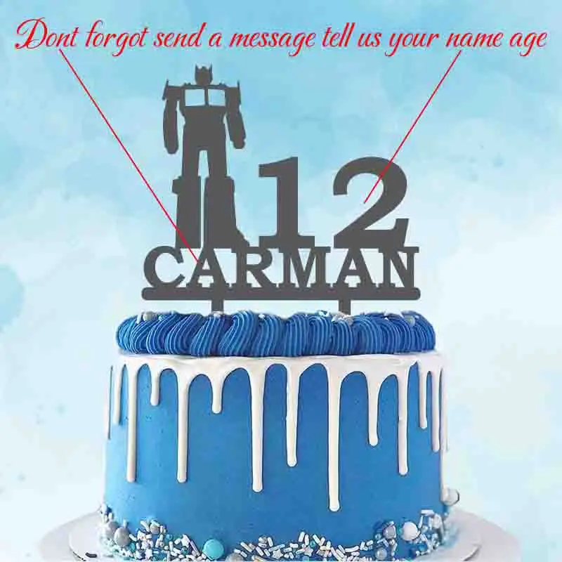 Topper Torta Buon Compleanno, Decorazioni Torta Compleanno, Happy Birthday Cake Topper, Happy Birthday Decorazione con Glitter per Torta Bambini Cupcake Feste Compleannos (Nero