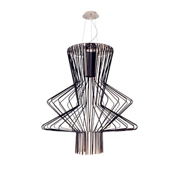 

New Nordic Modern Metal Cage Pendant Lights Foscarini Birdcage LED DIY Pendant Lamps E27 Hanging Lamps for Foyer Kitchen Bedroom