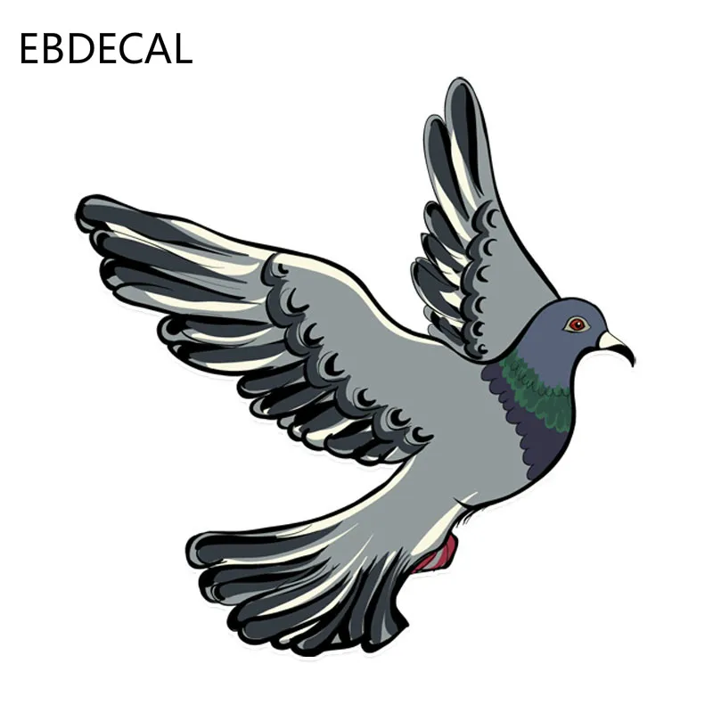 Ebdeckle забавные красивые птицы Dove декор для Авто/бампер/окно/настенные наклейки DIY