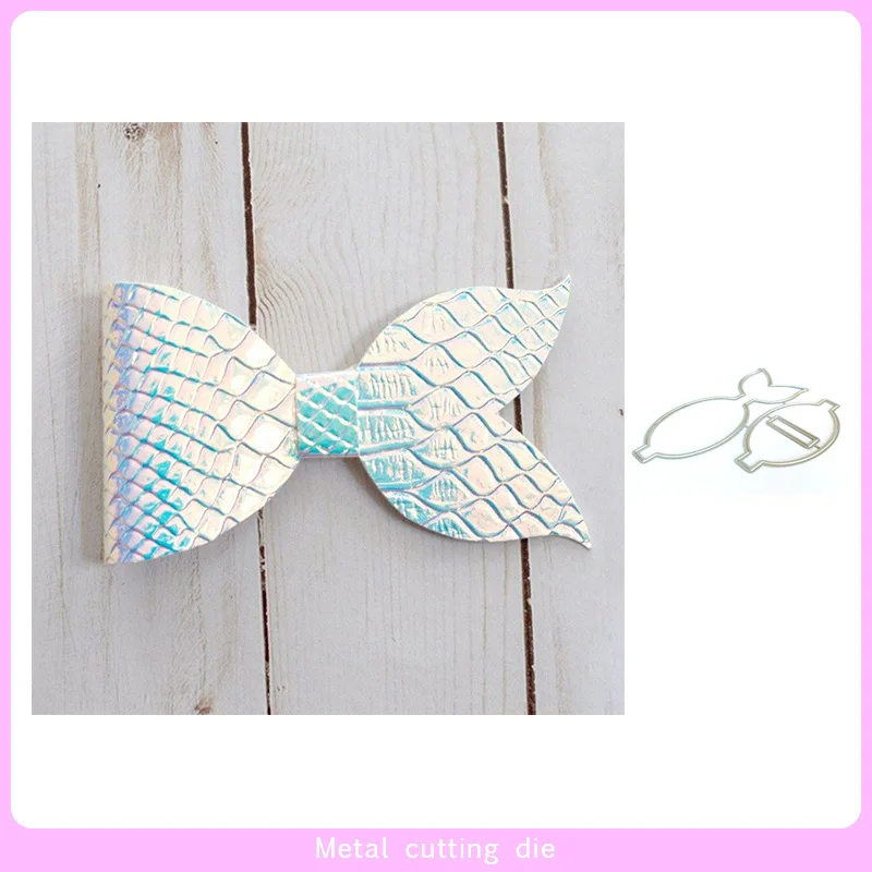 

Mermaid bow Metal Cutting Dies for Scrapbooking New Ocean Craft DIY Album Embossing Folder Stencils Maker Photo Template Decor
