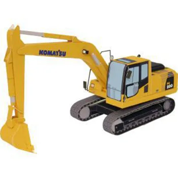 

Hydraulic Shovel DIY 3D Paper Card Model Building Sets Construction Toys Educational Toys Military Model
