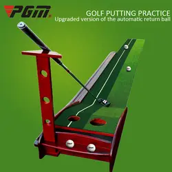 PGM Golf тренировочная клюшка возвращающийся мяч 3 м/3,5 м сплошное деревянное основание путтер Упражнение Гольф Практика установки