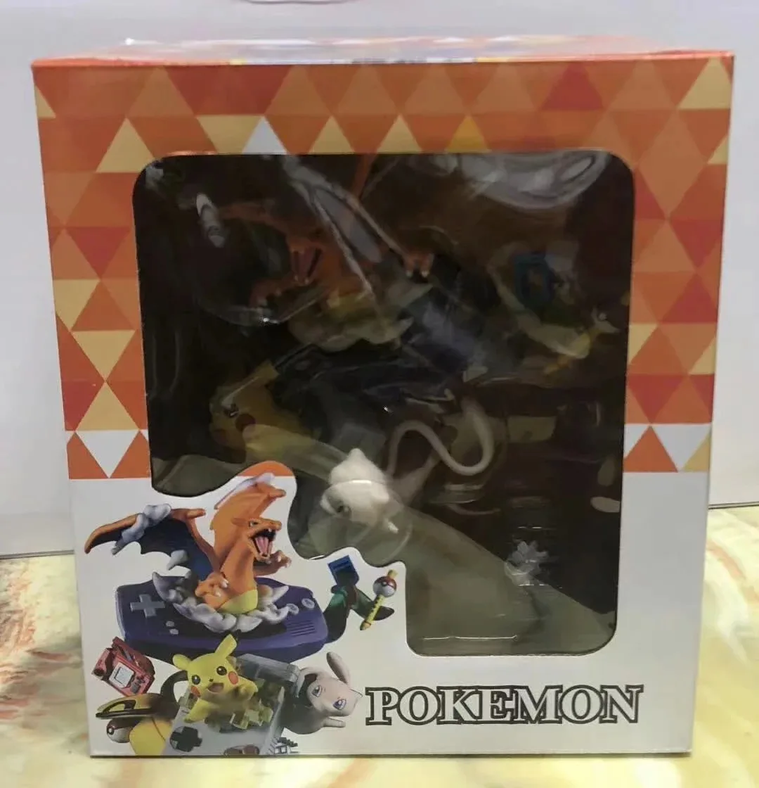 Модель гаража комплект Чаризард Пикачу Dreamy Pet Elf Покемон GK Garage Kit комбинированная сцена