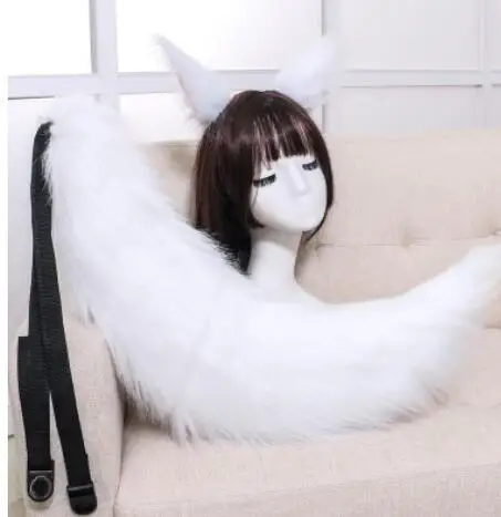 Cosplay&ware Sexy Woman Lovely Lolita Cat Fox Headband Tail Headdress Plush Ears Anime Cosplay Props -Zentai shop online H3548018de91841e8bb58c0032c56e398j.jpg