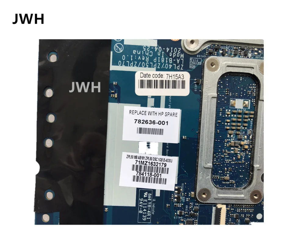 Для hp ProBook 450 G2 материнская плата i3-4030U LA-B181P 782636-001 782636-501 782636-601 тестирование работы