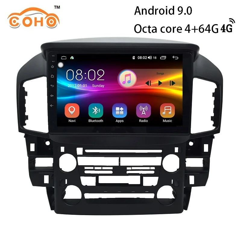 Rx300 Android 9.0 Octa Core 4+64G Multimidia Gps Navigation 1Din Android Car Radio For Lexus Rx300 Rx300 Android 9.0 Octa Core 4+64G Multimidia Gps Navigation 1Din Android Car Radio For Lexus Rx300