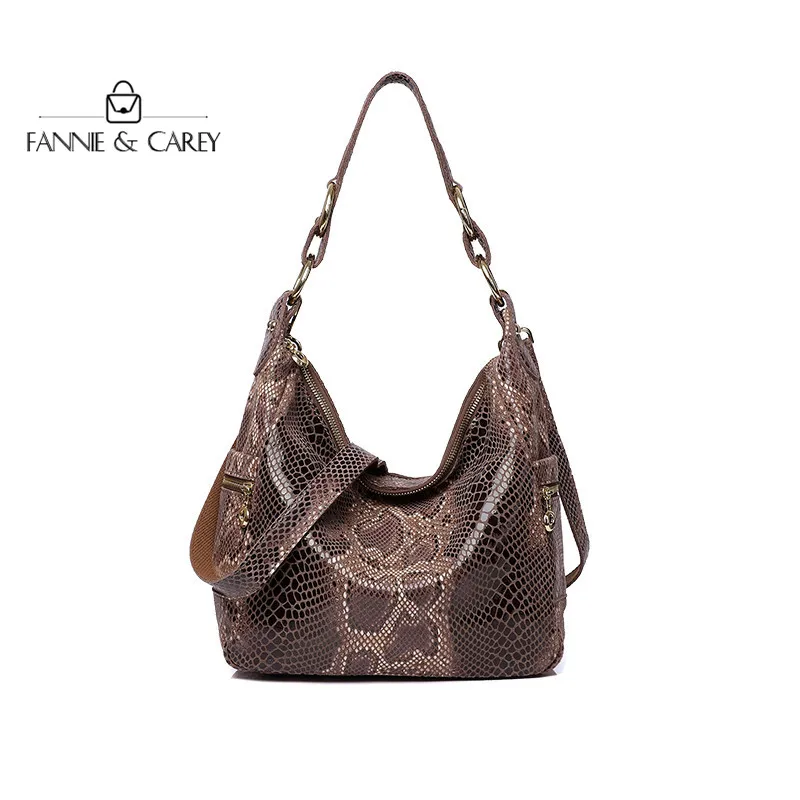 

2020 Fashion Trend New Luxury Women Bags Leather Shoulder womens Bag Serpentine High Quality Lady Handbag Designer With Chain