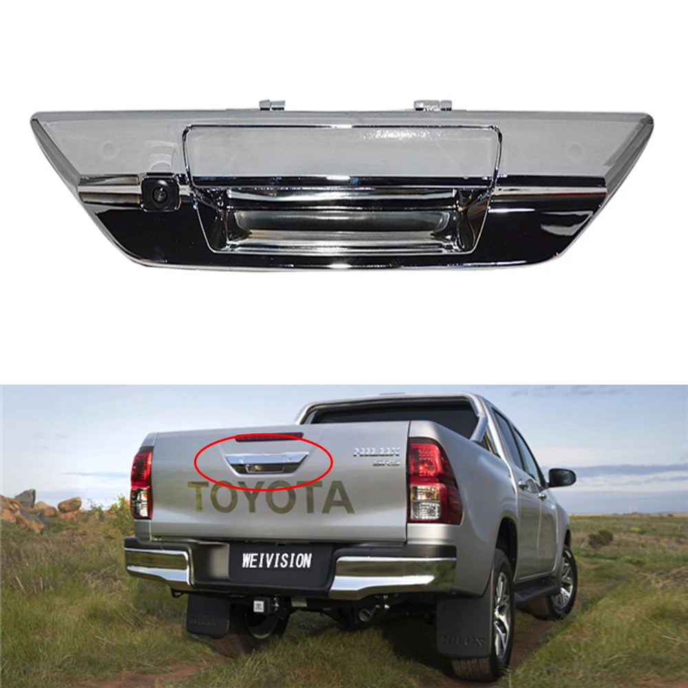Запасная камера задняя крышка ручка Замена Камера заднего вида для Toyota HILUX REVO- пикап
