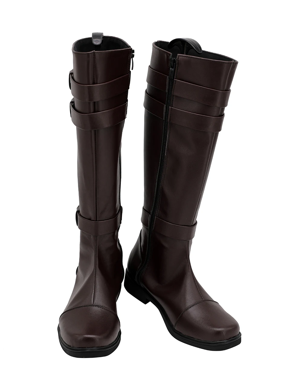 Jedi Knight Obi-Wan Kenobi Cosplay Boots Brown Leather Shoes Custom Made Any Size for Unisex (3)