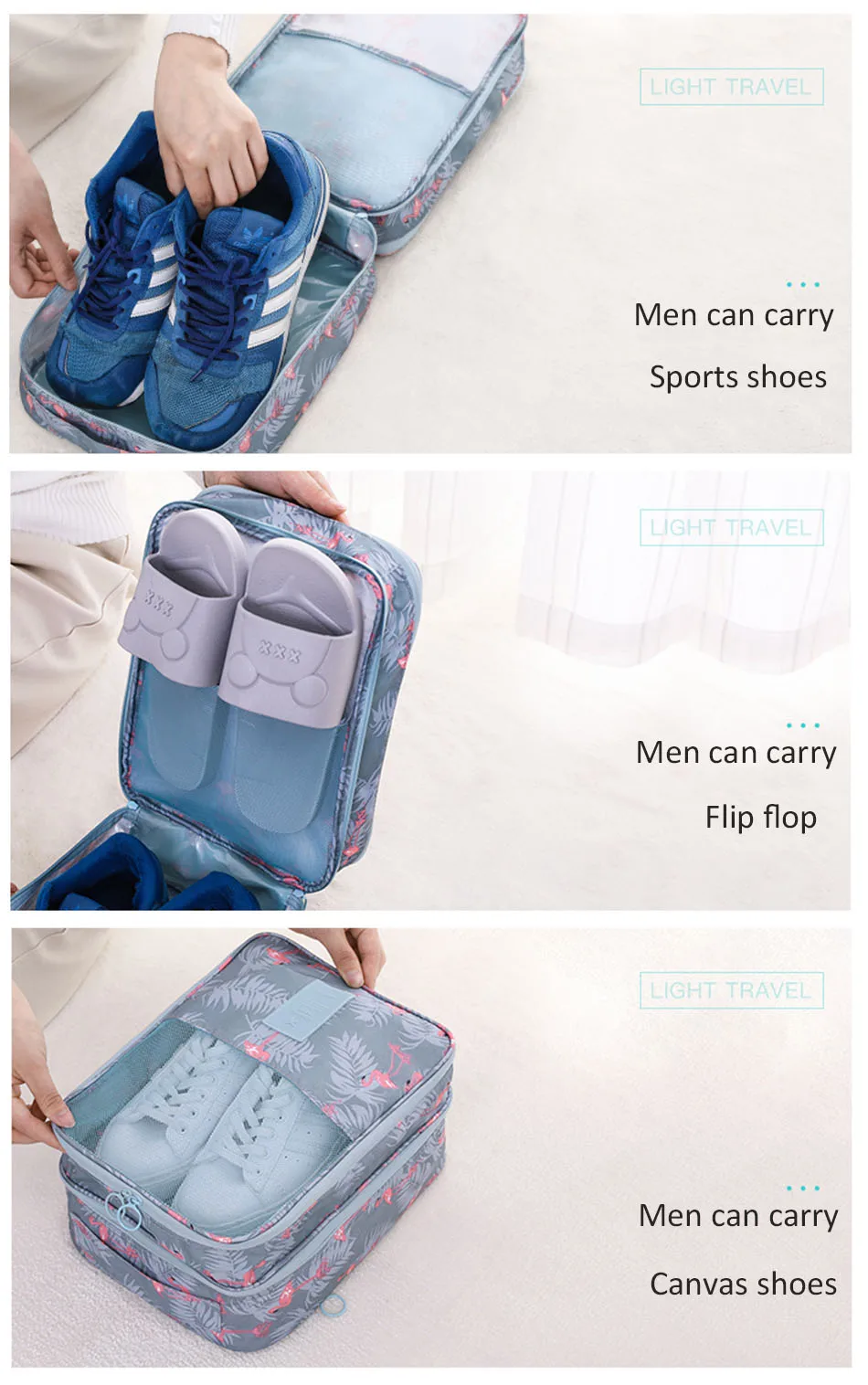 Удобные ботинки и органайзер для одежды Водонепроницаемая нейлоновая сумка для обуви сумка для хранения дорожная сумка переносная двухслойная Сумка Для Макияжа