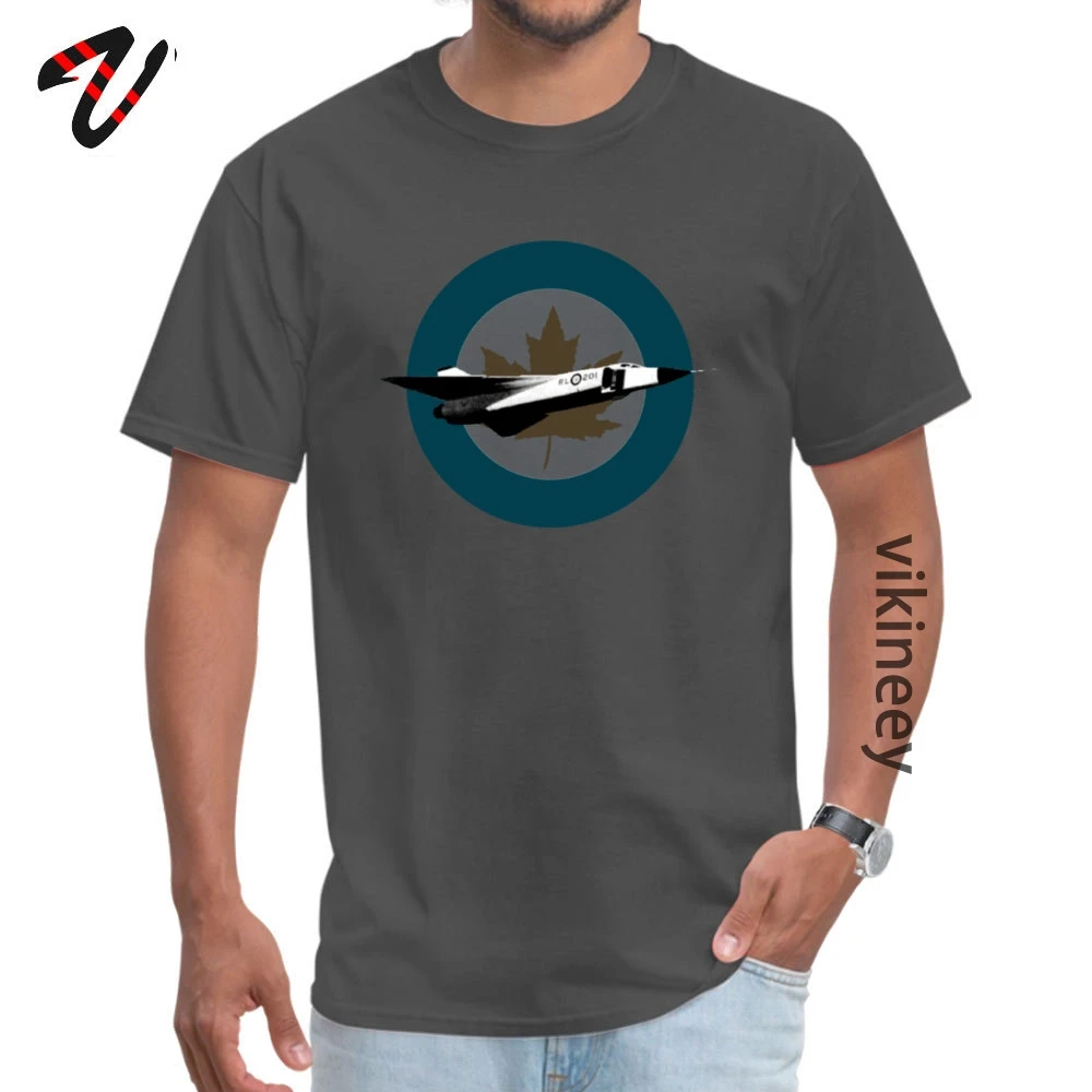 Avro Arrow O Neck T-shirts Summer Fall _white Tops Shirts Short Sleeve Family 100% Cotton Party Tshirts Custom Men Avro Arrow 8218 carbon