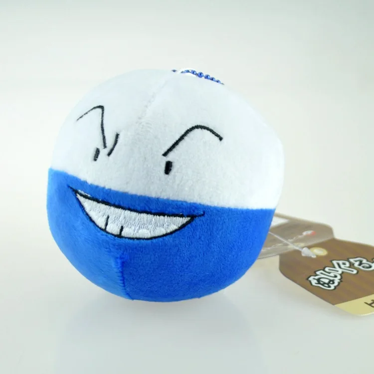 blue B Takara Tomy Pokemon Voltorb мяч плюшевые игрушки куклы для детей на день рождения Рождественские подарки PP хлопок - Цвет: blue B