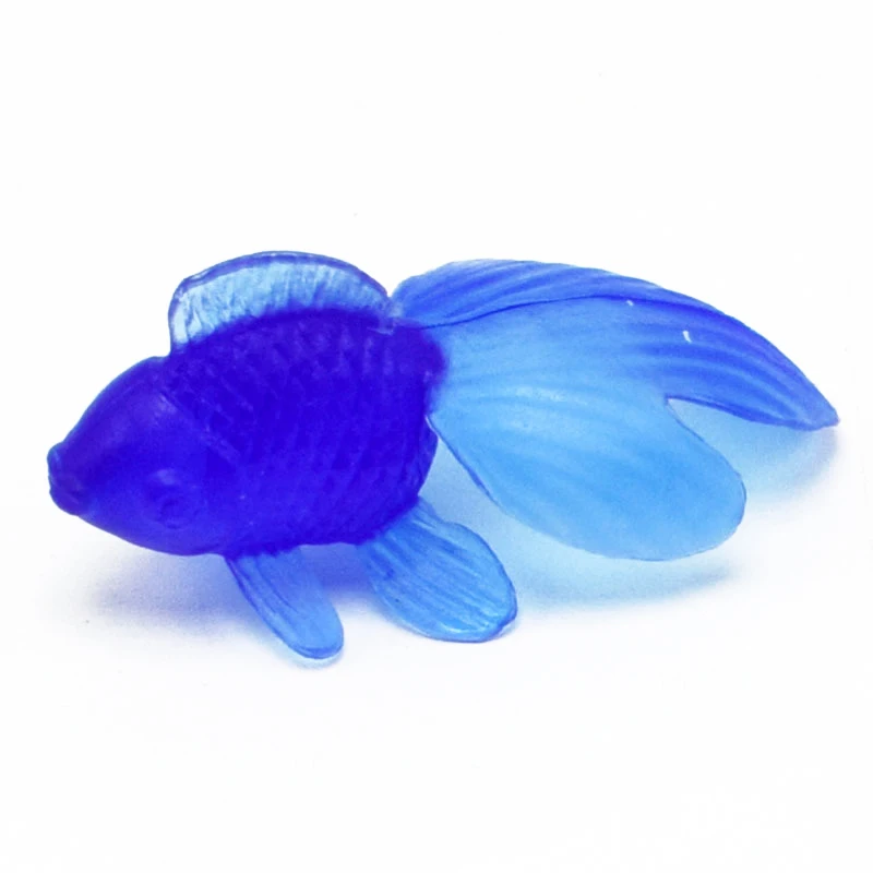 10 Pcs Rubber Goldfish Baby Bath Toys Beach Water Toys In The Bathroom Swimming Play Mini Gold Fish Toy for Children Funny Gifts