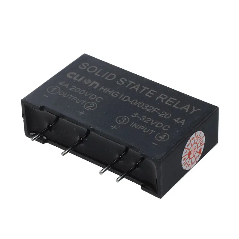 Вход 3 32 В DC Выход 4A 200 4 Pin PCB твердотельное реле HHG1D 0/032F 20|Реле| |