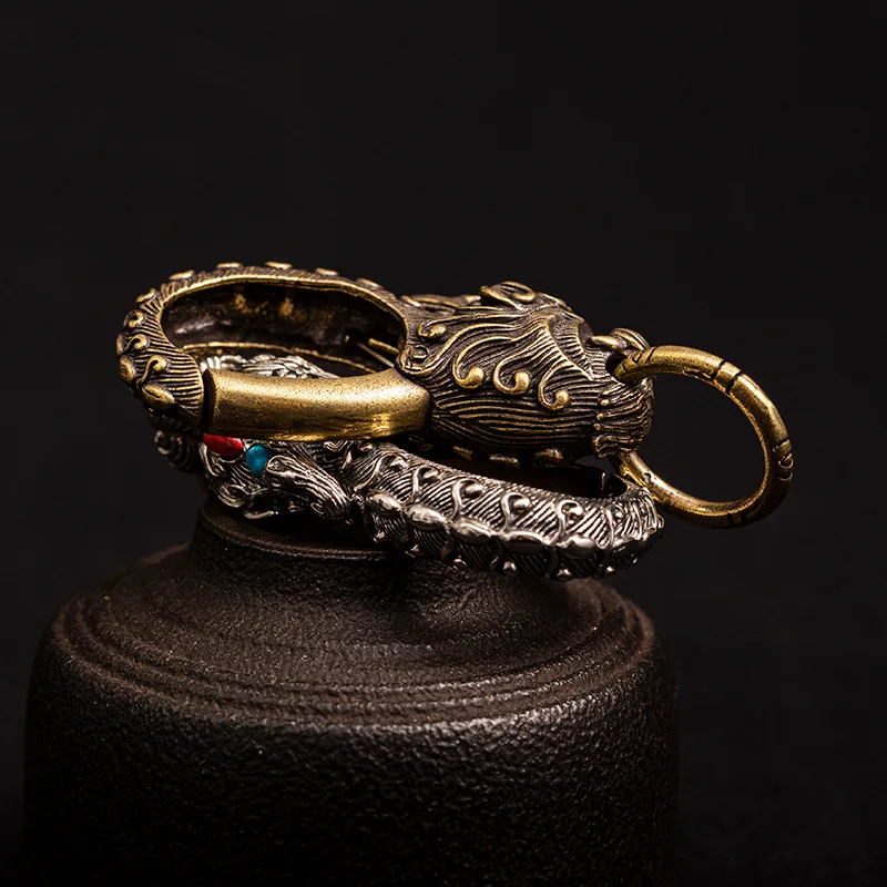 dragon brass key chain (3)