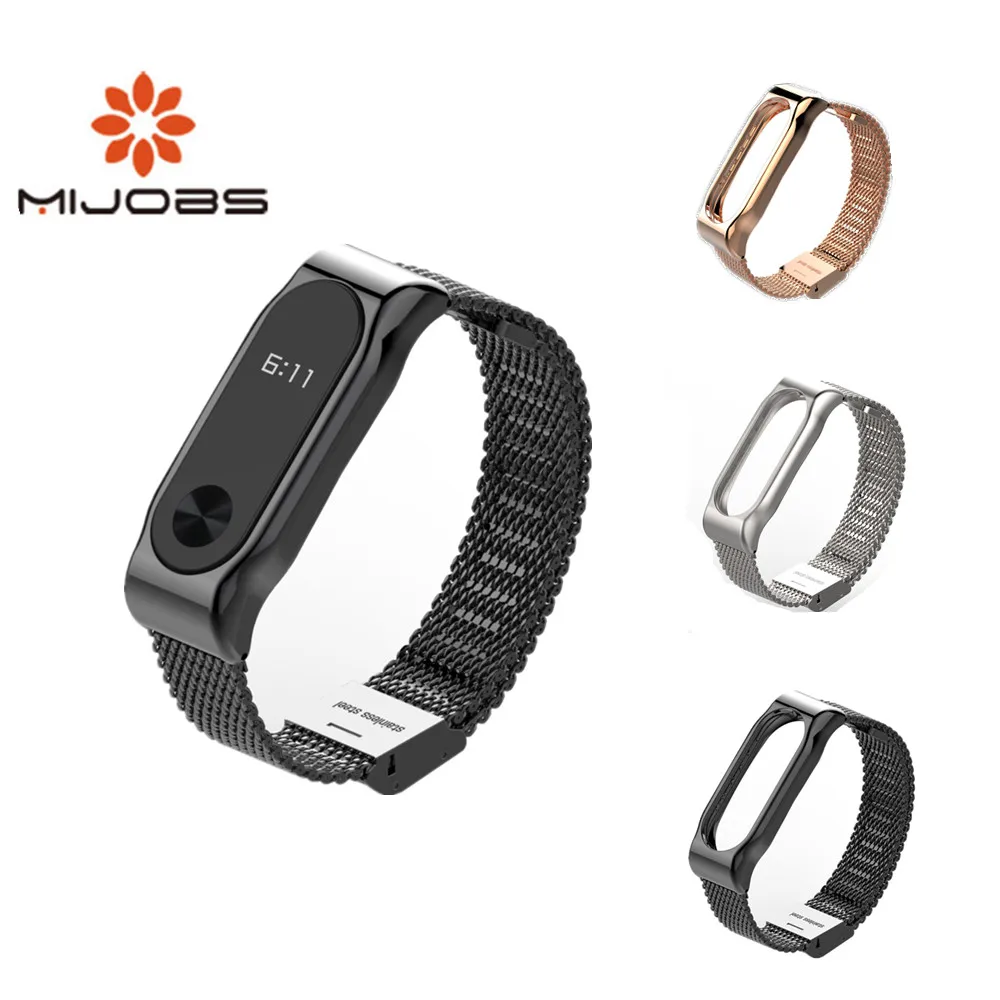 Металлический ремешок для Mi Band 2 браслет xiaomi mi | Электроника