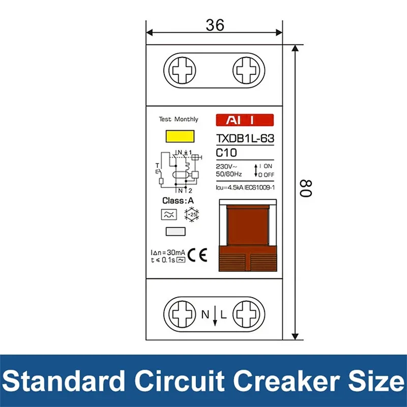 Disjoncteur Protection Disjoncteur Circuit Terre Actuel Appareils