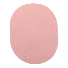 Овальная форма для макияжа лица Губка для мытья лица Очиститель слоеного цвета случайный(розовый, желтый, зеленый, оранжевый синий