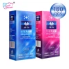 Sweet Dream Life Condoms 100 Pcs Lot Natural Latex Smooth Lubricated Contraception Condoms for Men