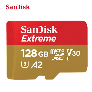 

SanDisk Extreme Micro SD Card 256GB 128GB 64GB Up to 160M/s Memory Card SDXC A2 U3 V30 32GB C10 A1 SDHC TF Card for 4K HD Video
