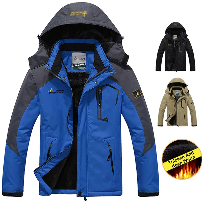 

Cold-resistant Warm Bicycle Jacket Cycling Outdoor Sports Clothing Bike Waterproof Windproof Skiing Bike Jacket