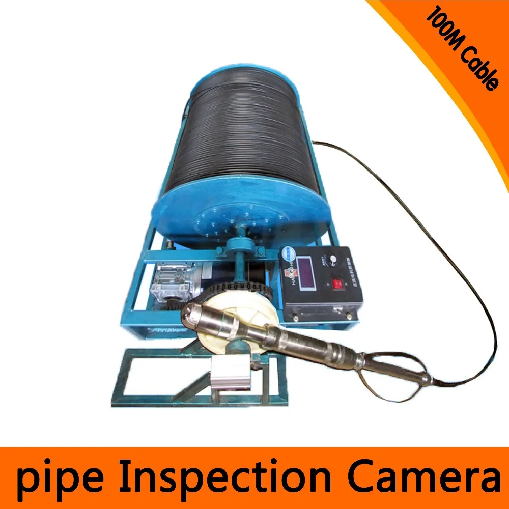 CR006N 360 Degree Rotational Pipe Inspection Well Endoscope Underwater Sewer CCTV Camera with Night Vision Waterproof IP68_1
