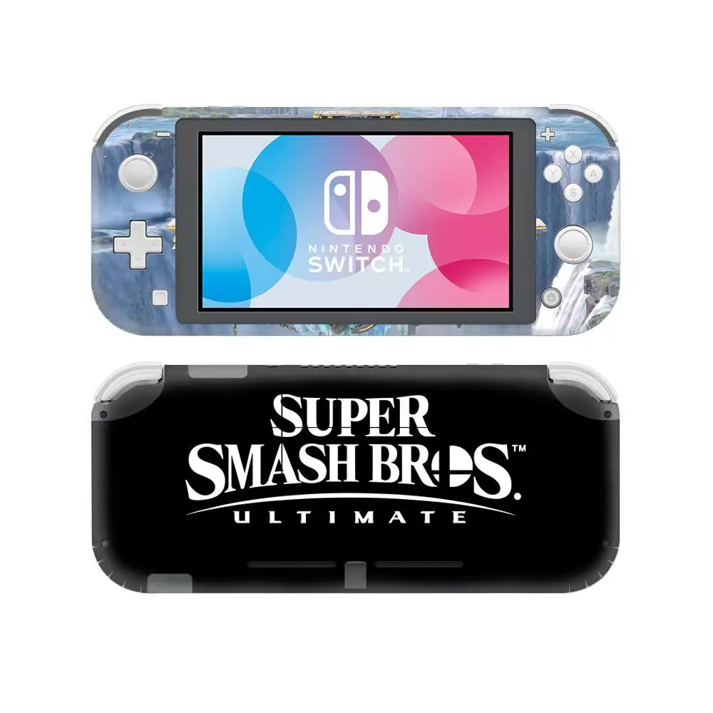 Супер Smash Bro'S кожи наклейка для nintendo Switch Lite консоли контроллер протектор виниловая наклейка выключатель мини игры аксессуары - Цвет: YSNSL0023