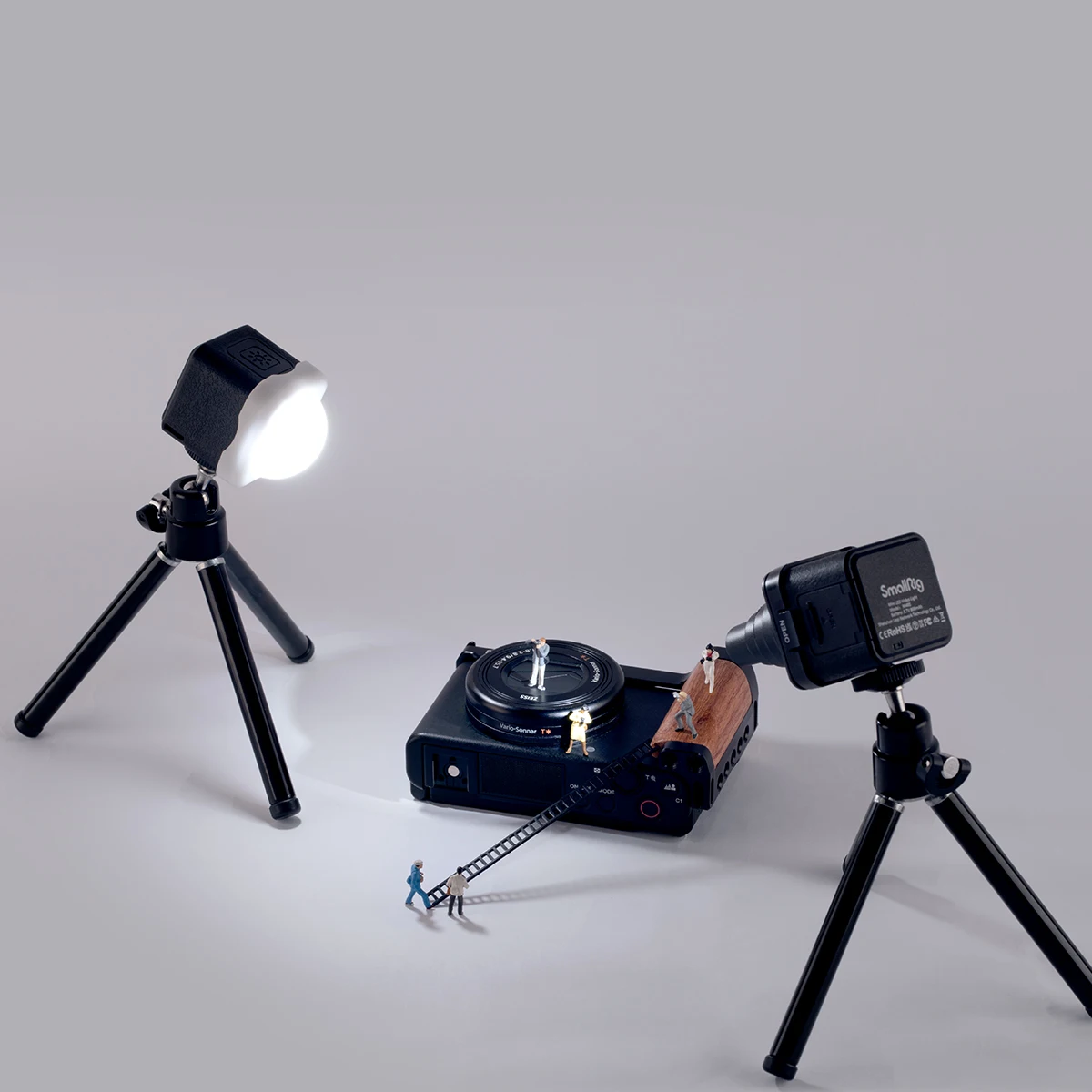 SmallRig Lightweight RM01 LED Video Light Kit Four levels of brightness 3469