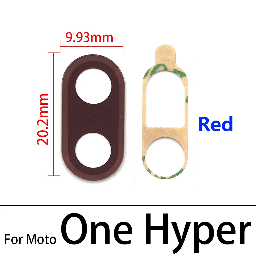 Rear Back Camera Glass Lens For Moto E 2020 E7 E5 Plus One Hyper One Fusion G 5G Play G10 G20 G30 G Stylus Camera Glass Lens photo frame phone