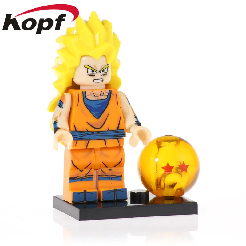 20 шт. Dragon Ball Z фигурки Искусственный Человек 18 Сунь Укун Sun Wutian строительные блоки кирпичи обучающая Подарочная Игрушка Дети PG1464 - Цвет: PG1459 20Pcs No Box