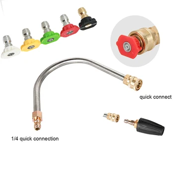 

Gutter Cleaning Tool for Pressure Washers Efficient water-saving with 5 nozzles