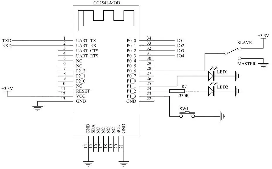 TZT AT-09 Android IOS BLE 4,0 модуль Bluetooth для arduino CC2540 CC2541 Серийный беспроводной модуль совместимый HM-10
