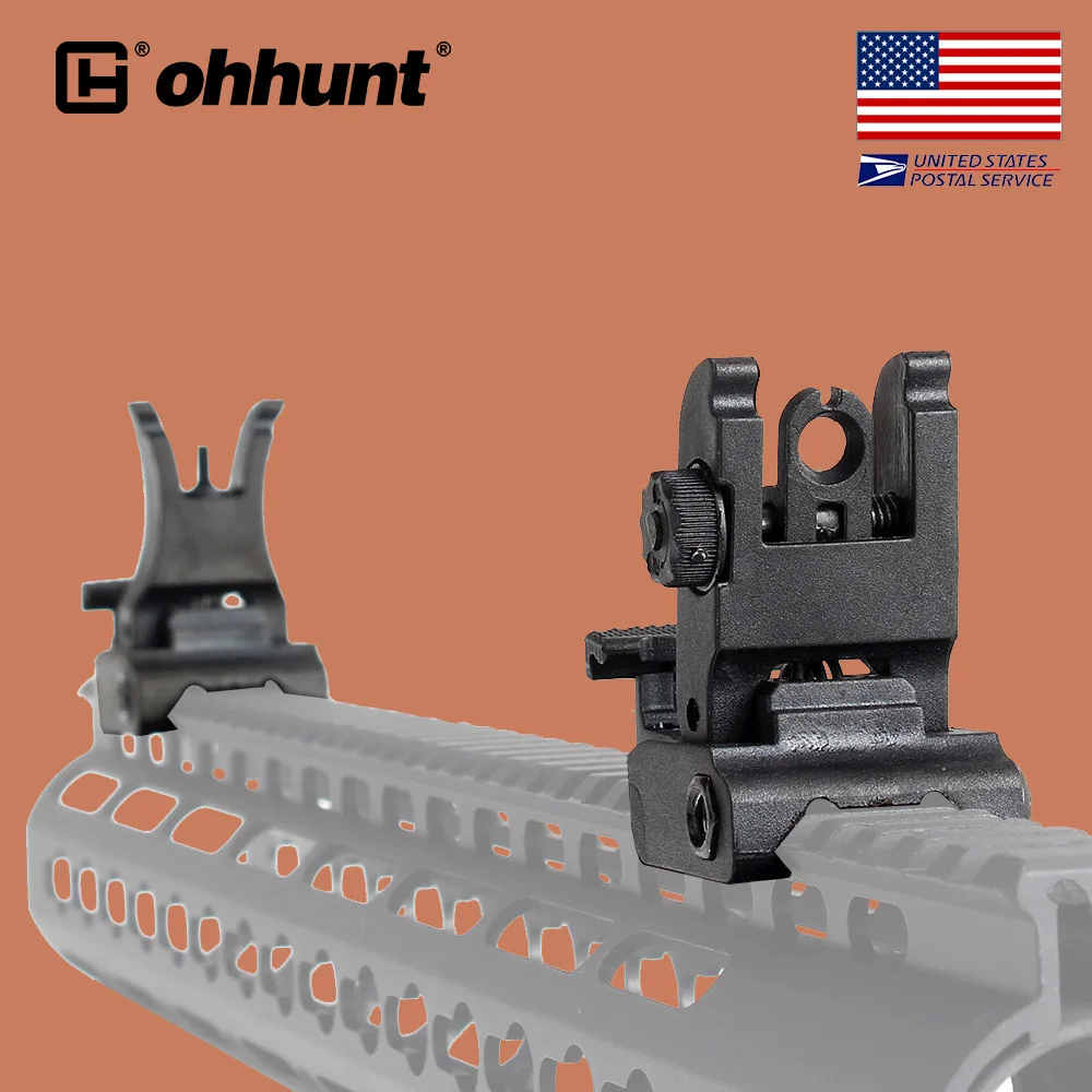 Набор для охоты ohhunt M4 AR15 с регулировкой лобового и заднего вида Пикатинни вивером