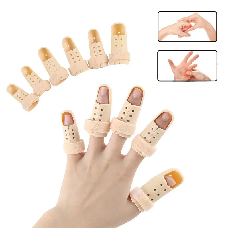 1Piece Unisex Fixed Support Finger Cot Adjustable Finger Splint Brace Protector For Finger Arthritis Injury To Relieve Pain 1piece 100% new tms320c6416tbzlza7 fixed point digital signal processors bga