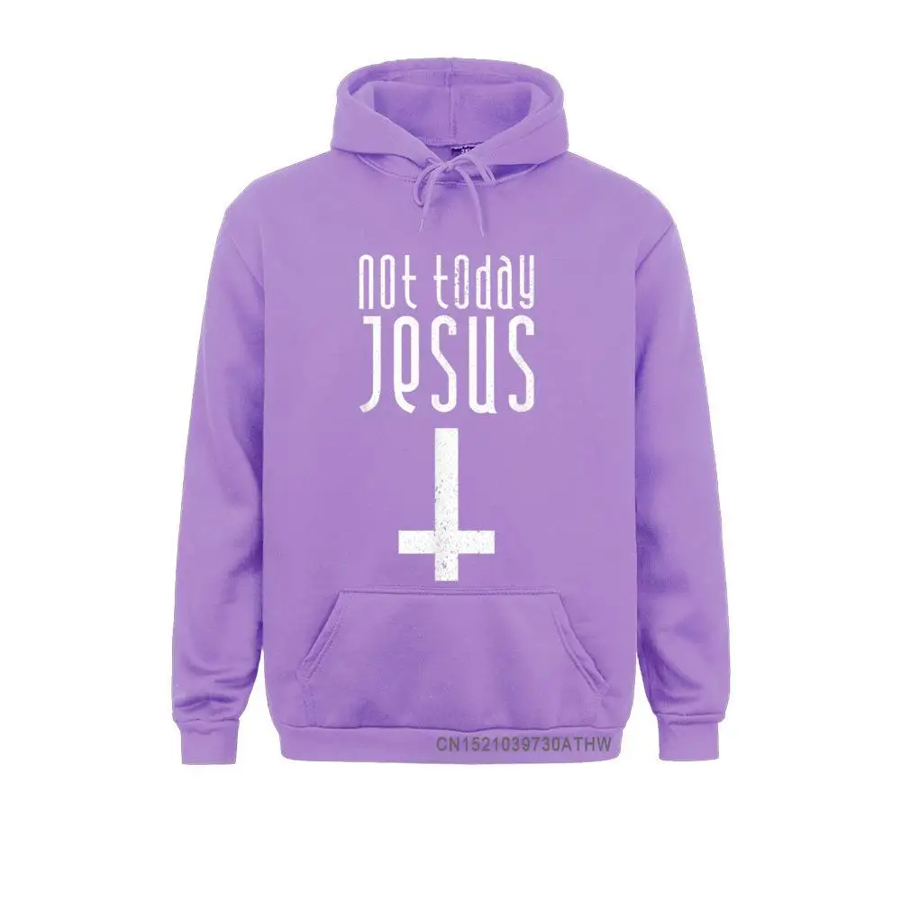 Not Today Jesus Shirt Funny Satanic Christian Atheist Gift__4889 Dominant Unique Sweatshirts  Long Sleeve Hoodies for Men Clothes April FOOL DAY Not Today Jesus Shirt Funny Satanic Christian Atheist Gift__4889purple