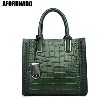 

Luxury Handbags Women Bags Designer Crossbody Bags For Women 2021 Fashion Crocodile Leather Tote Bags Handbag Women Famous Brand