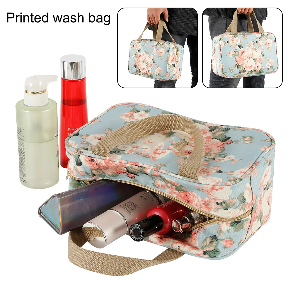 

Multifunction Women Storage Cosmetic Bag Organizer Waterproof Portable Makeup Bag Travel printing Accessories Beauty Wash Pouch