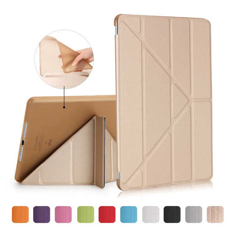 Чехол из ТПУ для iPad Air 4 3 2 1 2019 2020 10 9 умный чехол подставка Чехлы 7 2017 2018 5th 6th 8 +