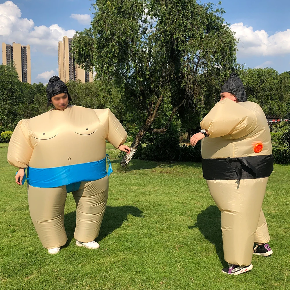 Purim Sumo надувные костюмы Хэллоуин Косплей Костюм для взрослых вечевечерние Disfraces