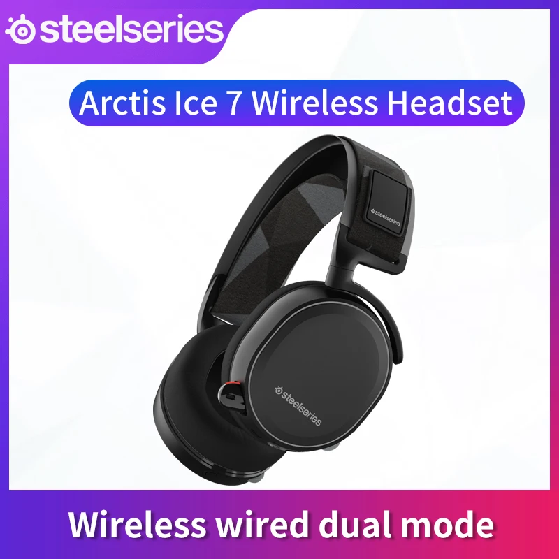 Беспроводная игровая гарнитура SteelSeries Arctis 7 с наушниками DTS: X 1 Surround для ПК Playstation 4