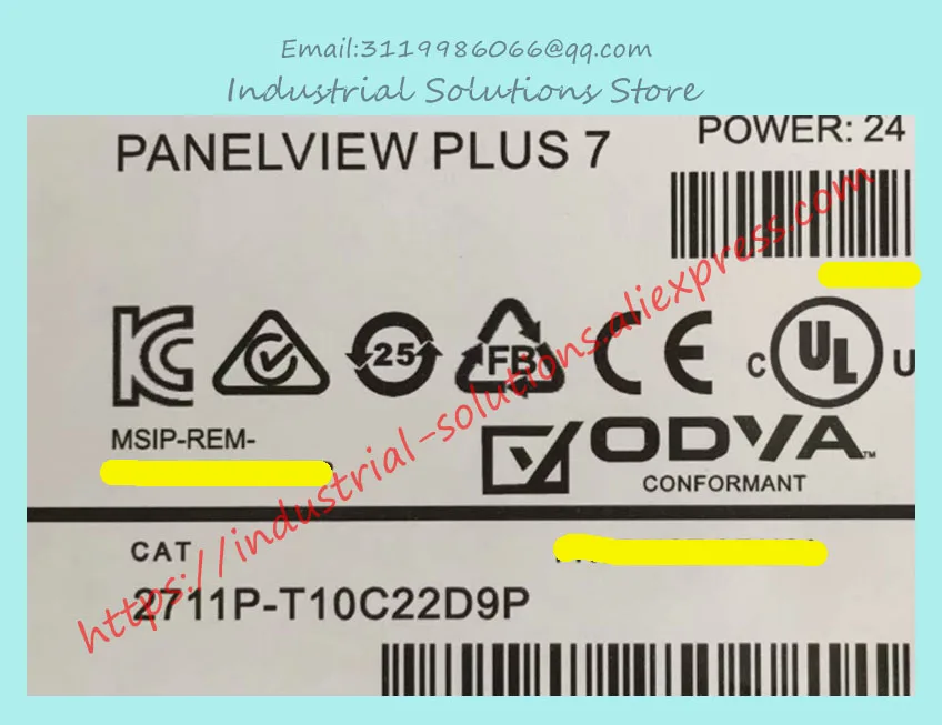 2711P-T10C22D9P PanelView Plus 7 Графический терминал